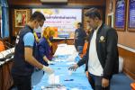 อบต.นาประดู่ ร่วมกับ กรมการปกครองอำเภอโคกโพธิ์ ในการตรวจปัสส
