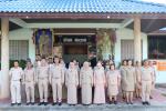 เทศบาลตำบลนาประดู่เหนือ เข้าแถวเคารพธงชาติสร้างความจงรักภักด