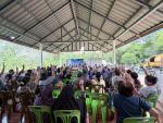 การประชุมประชาคมท้องถิ่น เพื่อจัดทำแผนพัฒนาท้องถิ่น (พ.ศ.257